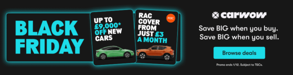 Carwow Black Friday Sale: Save Up to £9,000 on New Cars